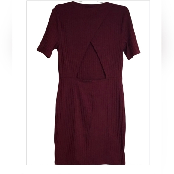 Forever 21 Burgundy Mini Dress - Picture 5 of 5